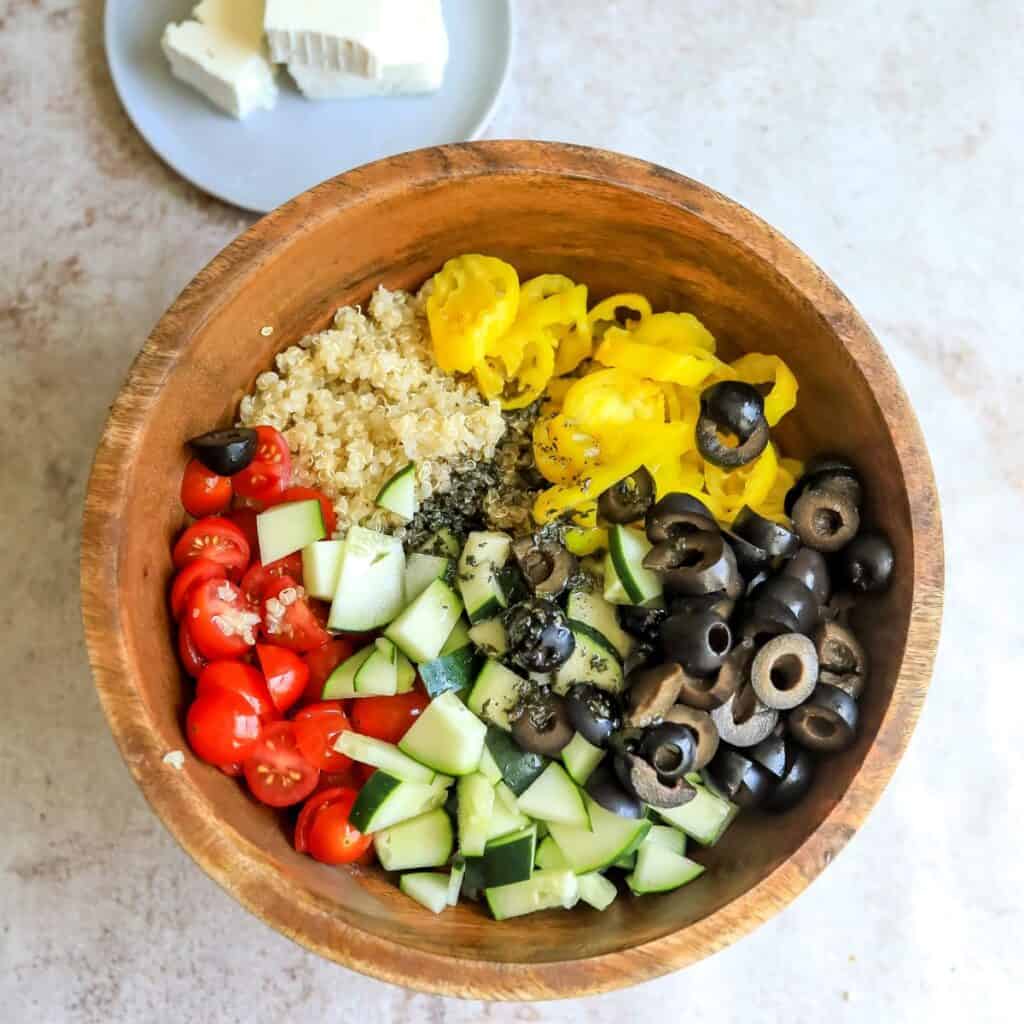 Italian Quinoa Salad Sailor Bailey