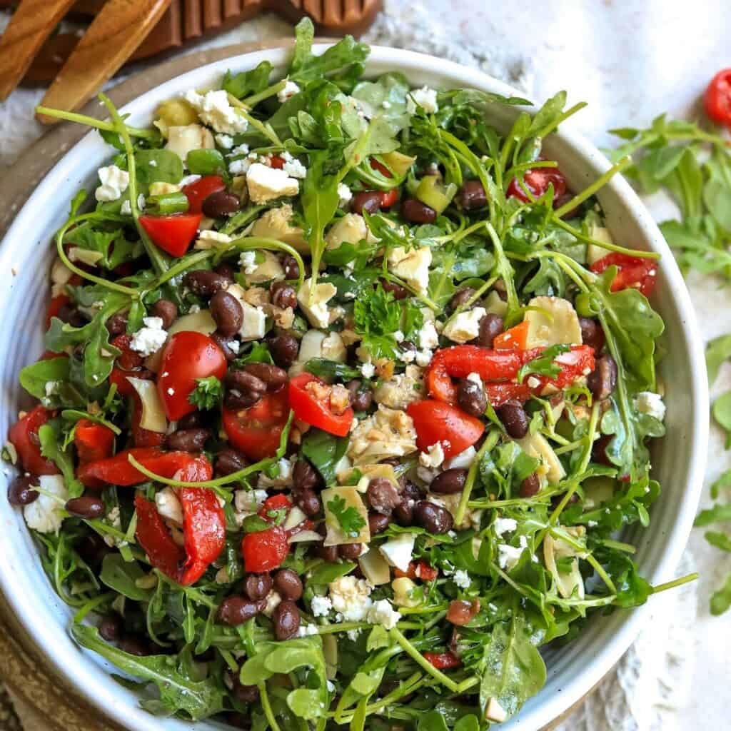 Mediterranean Black Bean Salad Sailor Bailey