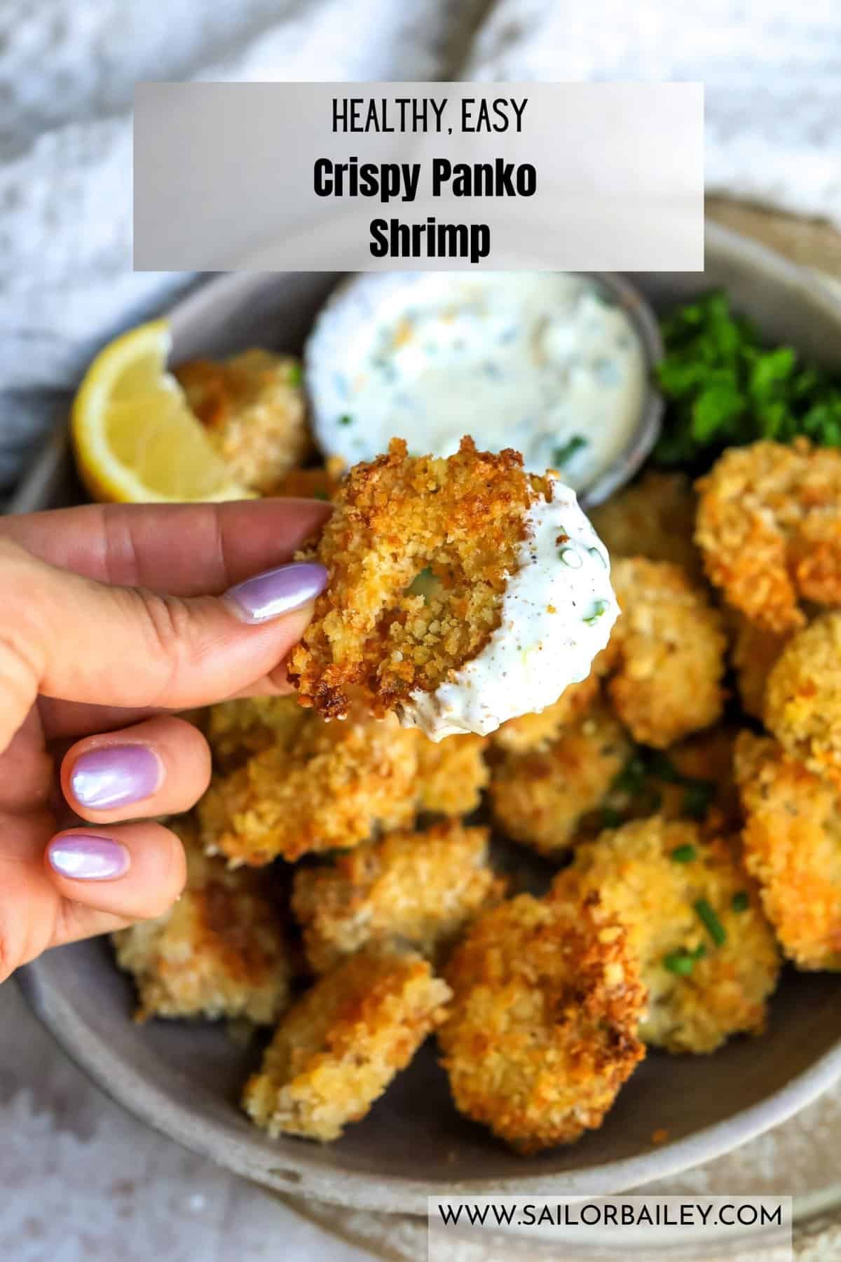 Crispy Panko Shrimp - Sailor Bailey