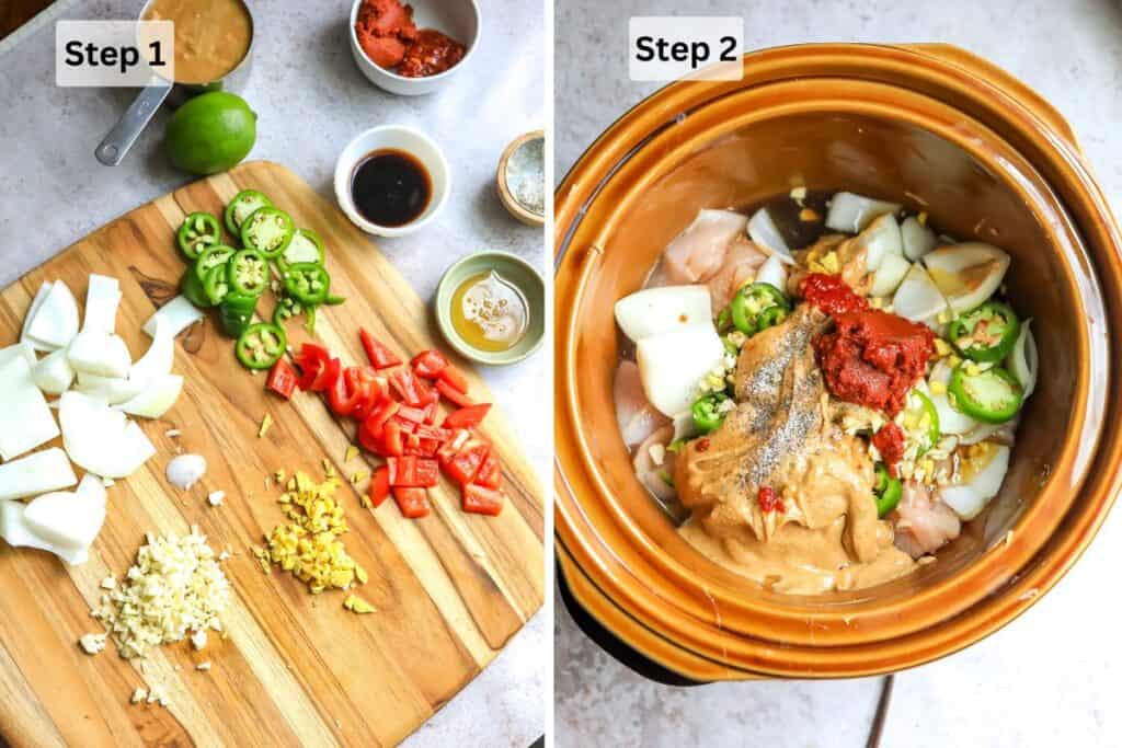 Slow Cooker Chicken Satay Sailor Bailey