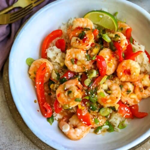 Sweet Chili Shrimp - Sailor Bailey