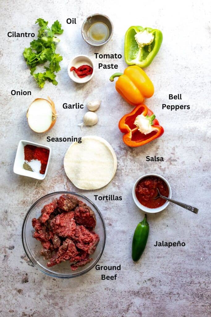 Ground Beef Fajitas Sailor Bailey