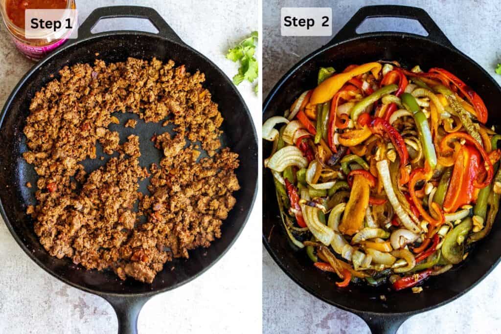 Ground Beef Fajitas Sailor Bailey