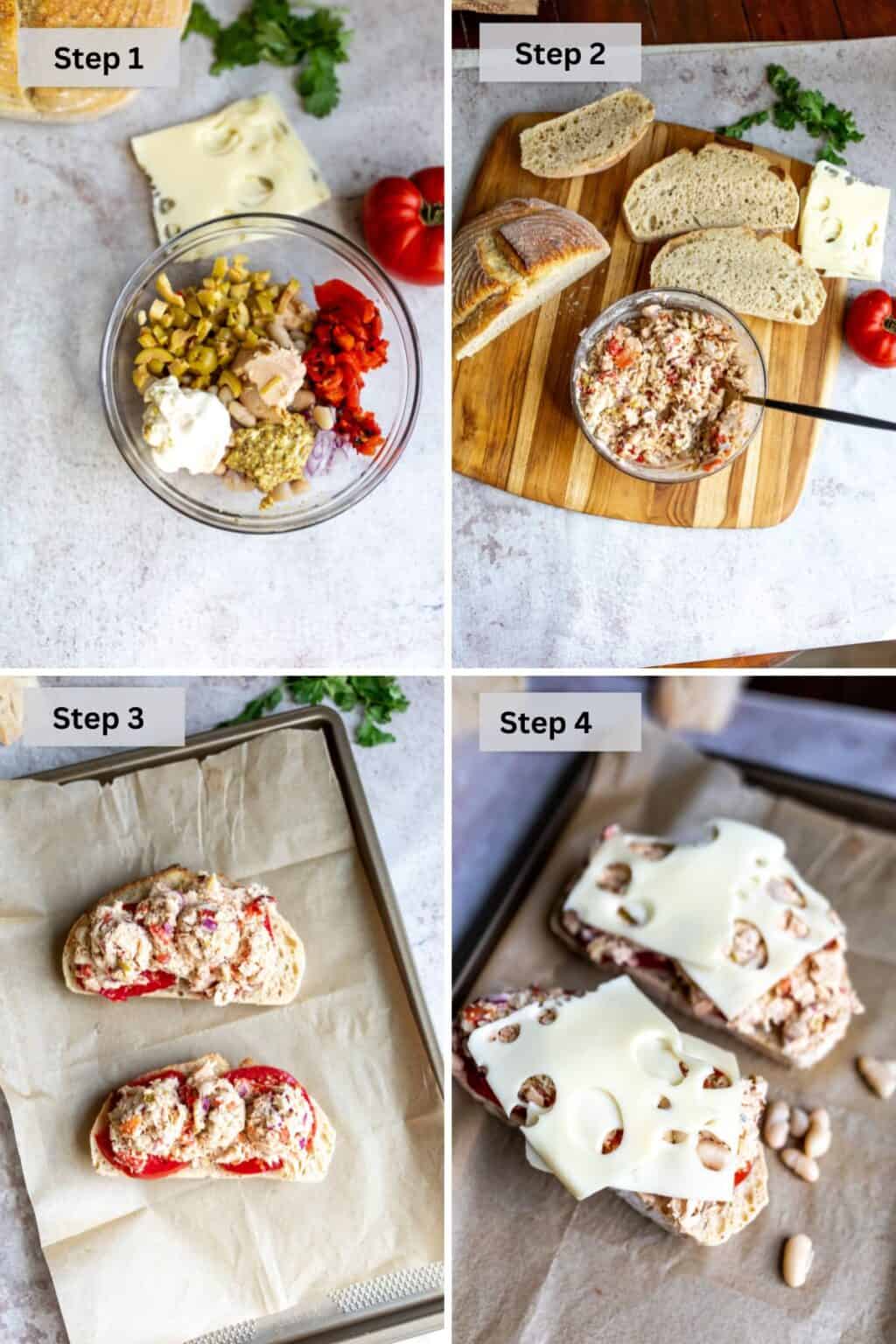 Open Face Tuna Melts Sailor Bailey