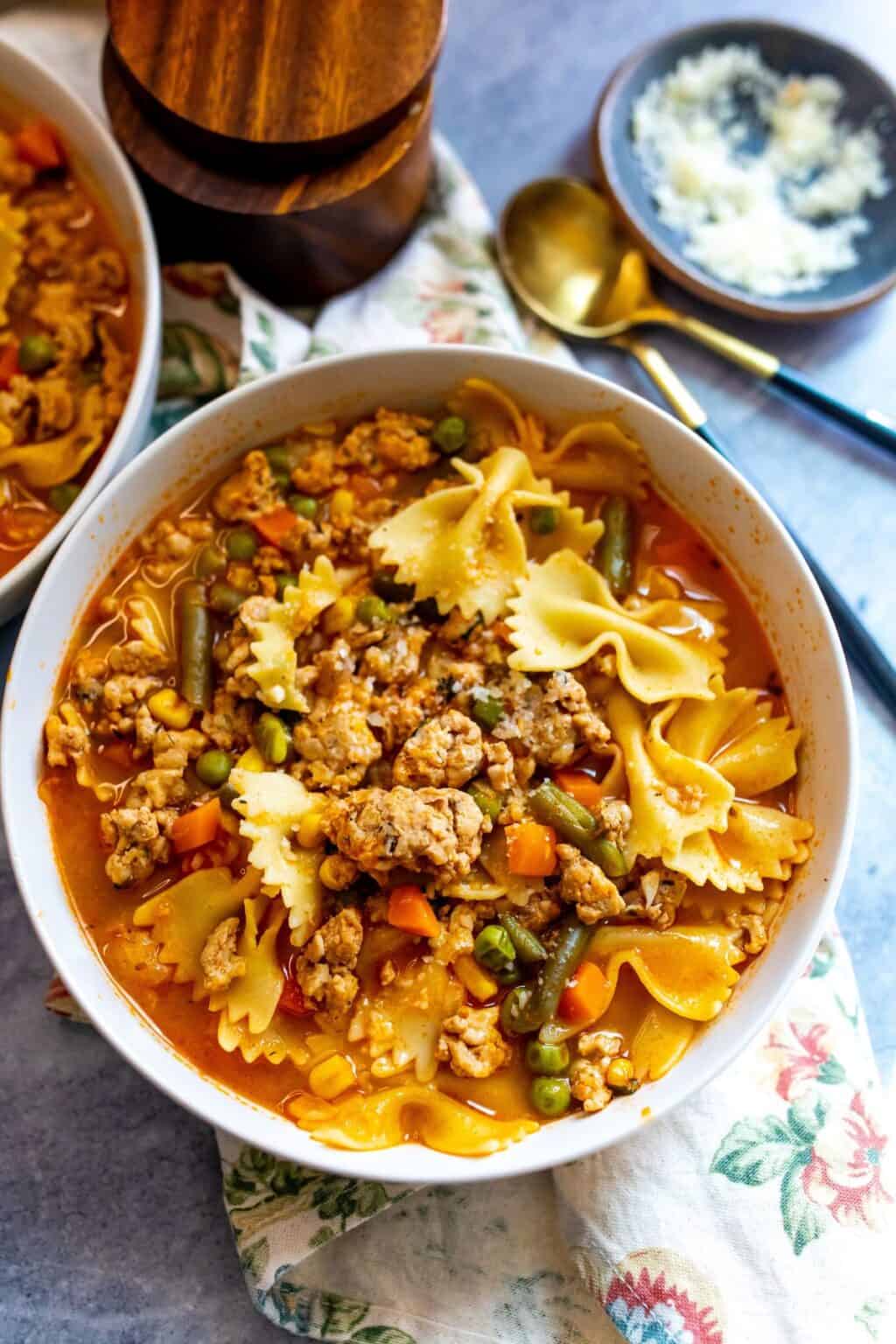 Ground Chicken Soup Sailor Bailey