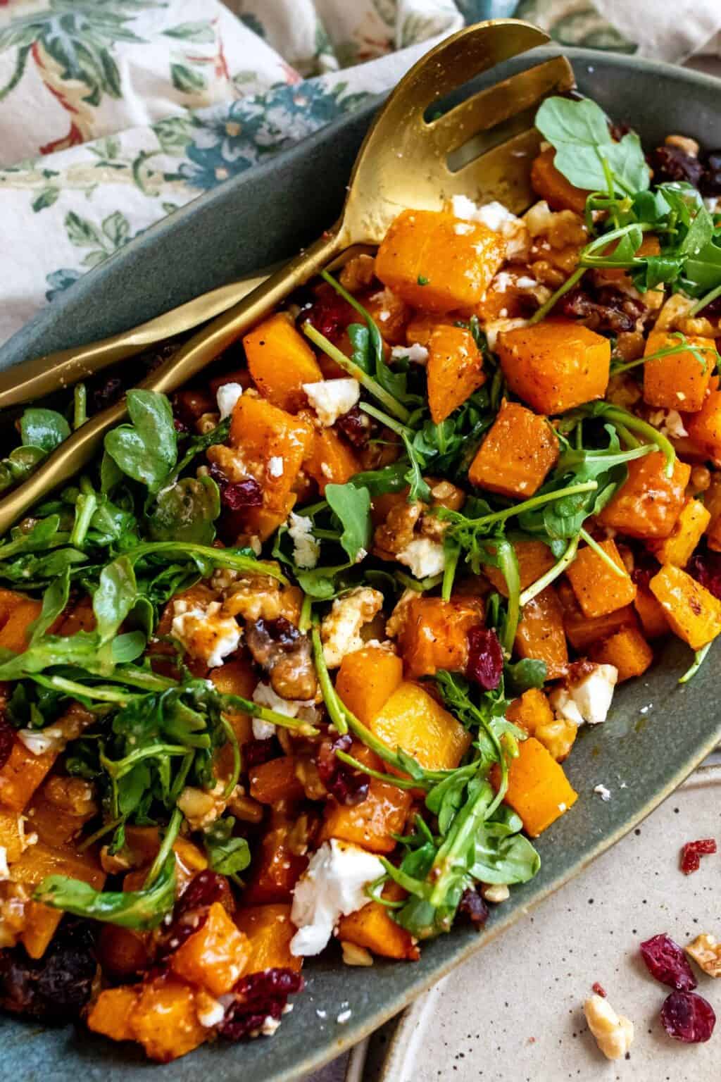 Butternut Squash Feta Salad Sailor Bailey