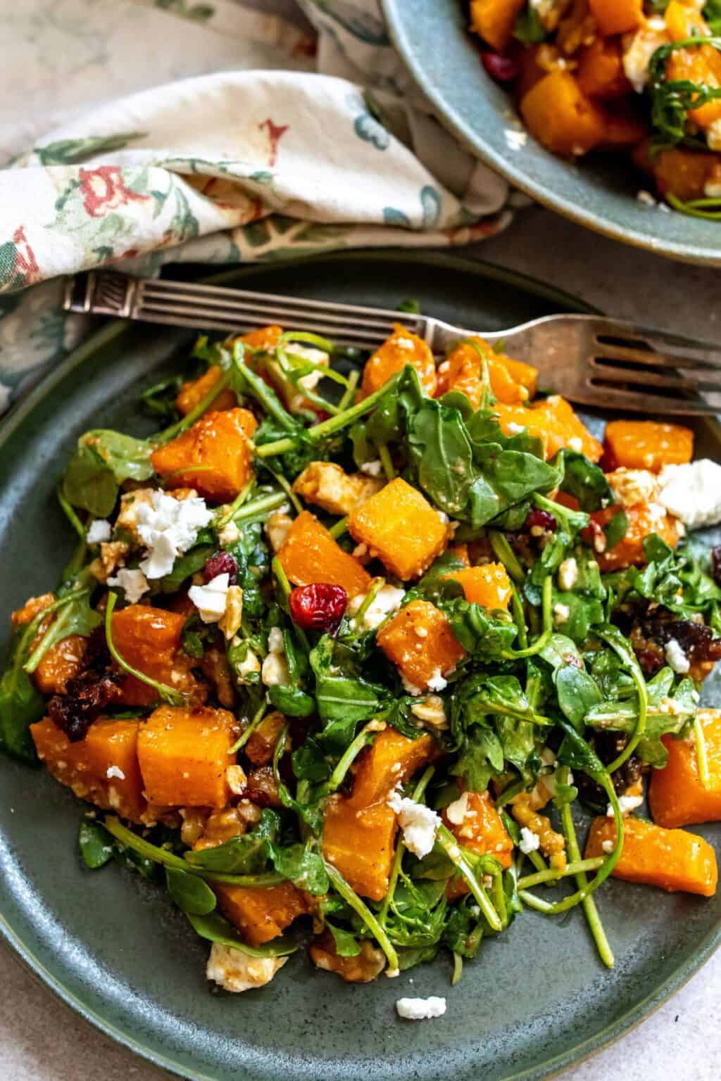 Butternut Squash Feta Salad Sailor Bailey
