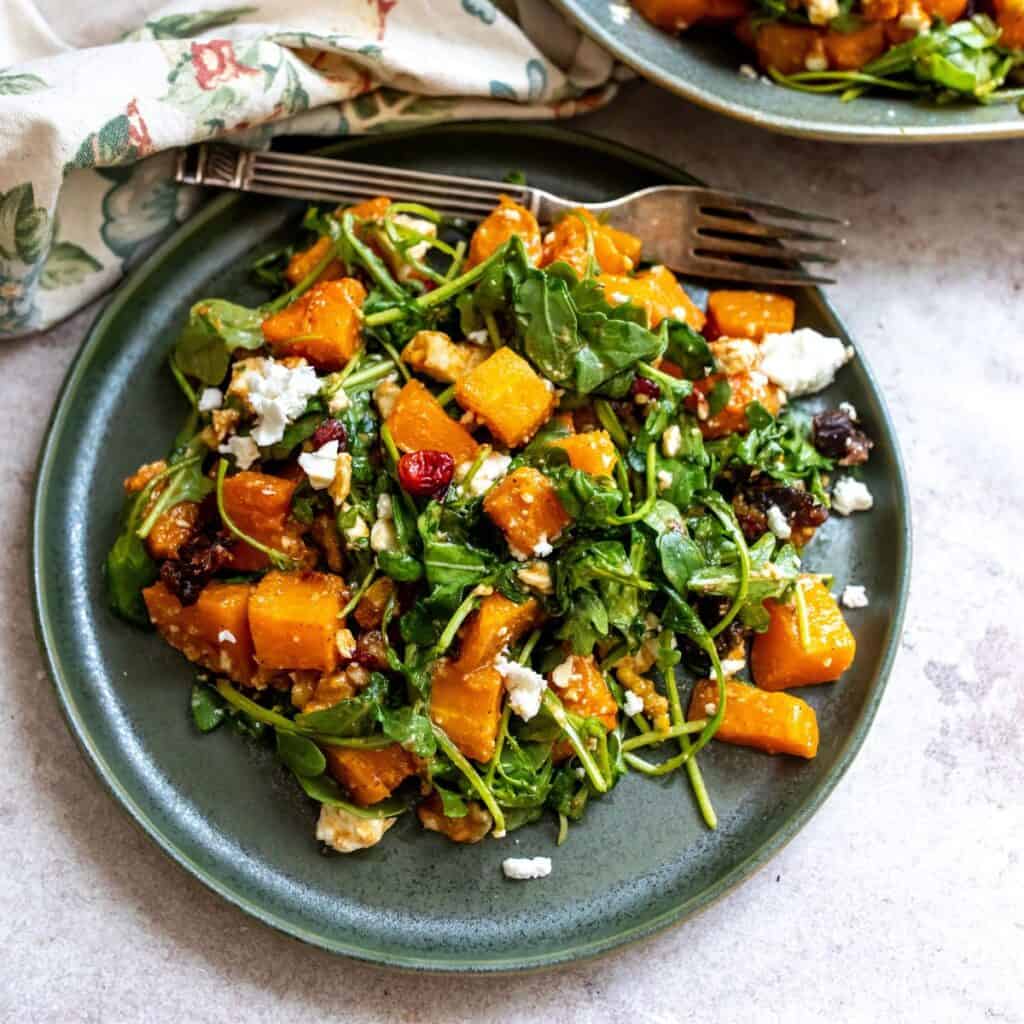Butternut Squash Feta Salad Sailor Bailey