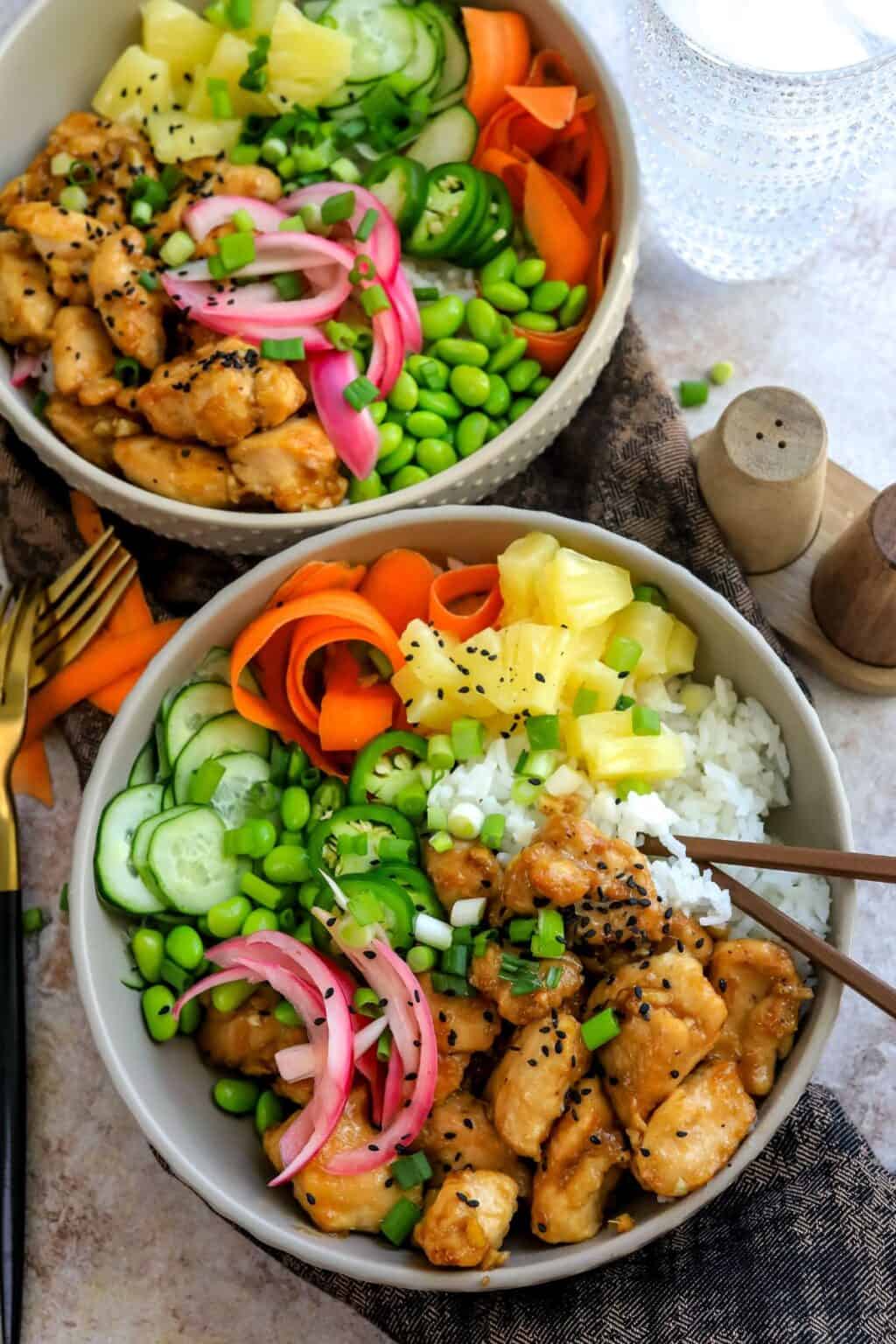 Chicken Poke Bowl - Sailor Bailey