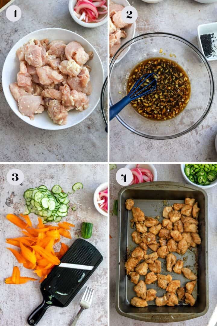 Chicken Poke Bowl - Sailor Bailey