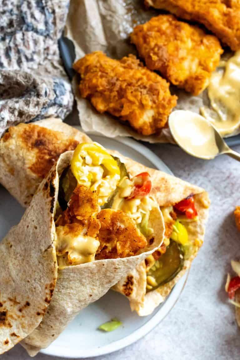 Honey Mustard Chicken Wraps Sailor Bailey