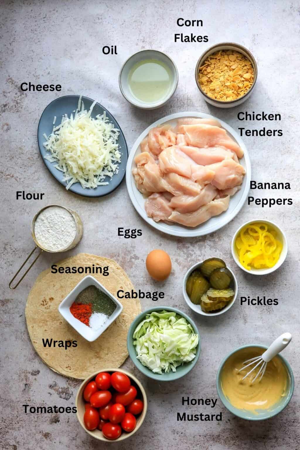 Honey Mustard Chicken Wraps Sailor Bailey