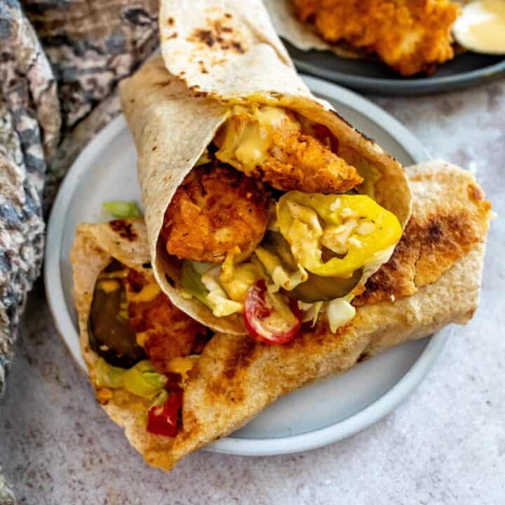 Honey Mustard Chicken Wraps Sailor Bailey