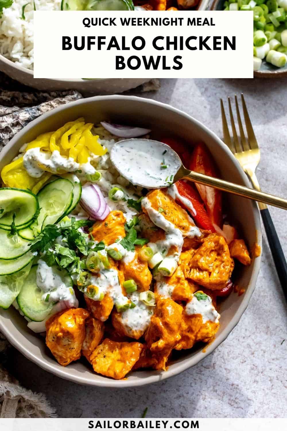 Buffalo Chicken Bowls Sailor Bailey 7297