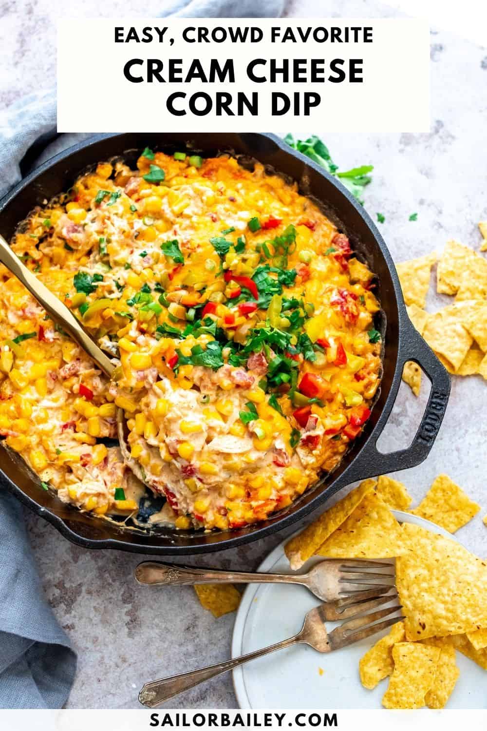 Cream Cheese Corn Dip Sailor Bailey