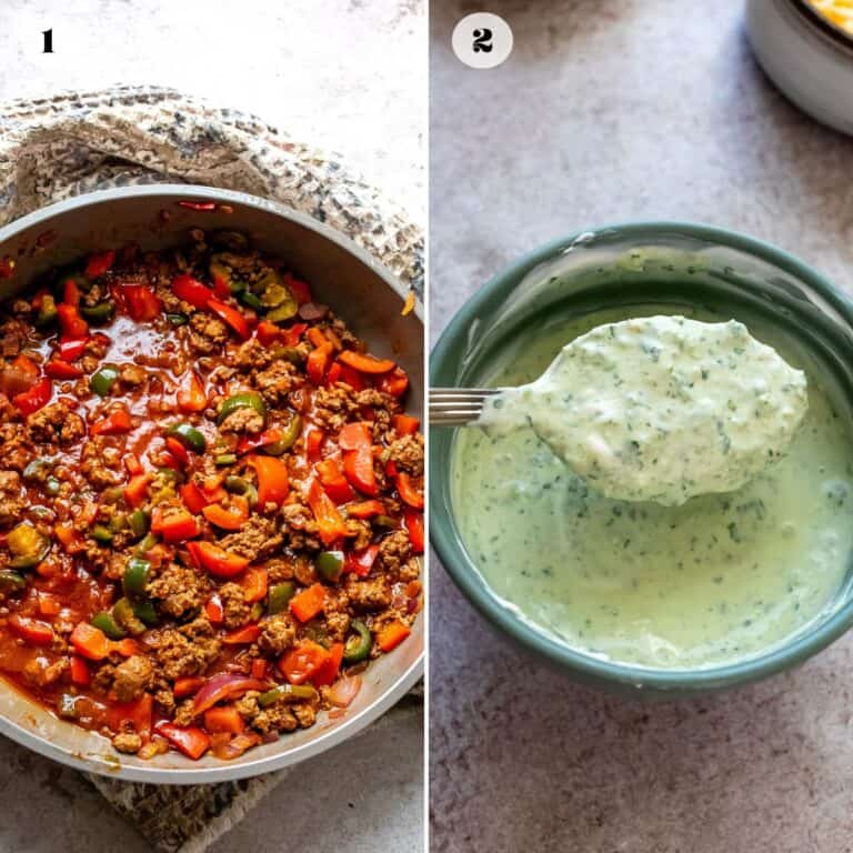 Ground Beef Burrito Bowls - Sailor Bailey