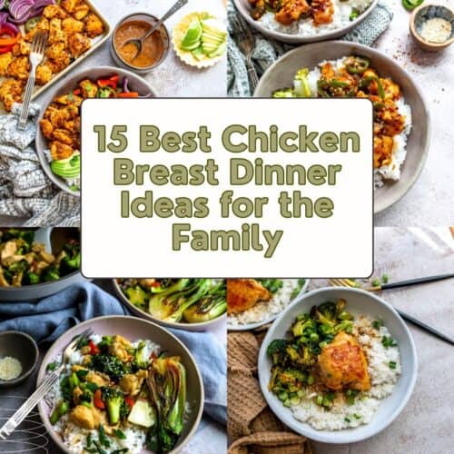 15 Best Chicken Breast Dinner Ideas for Family - Sailor Bailey