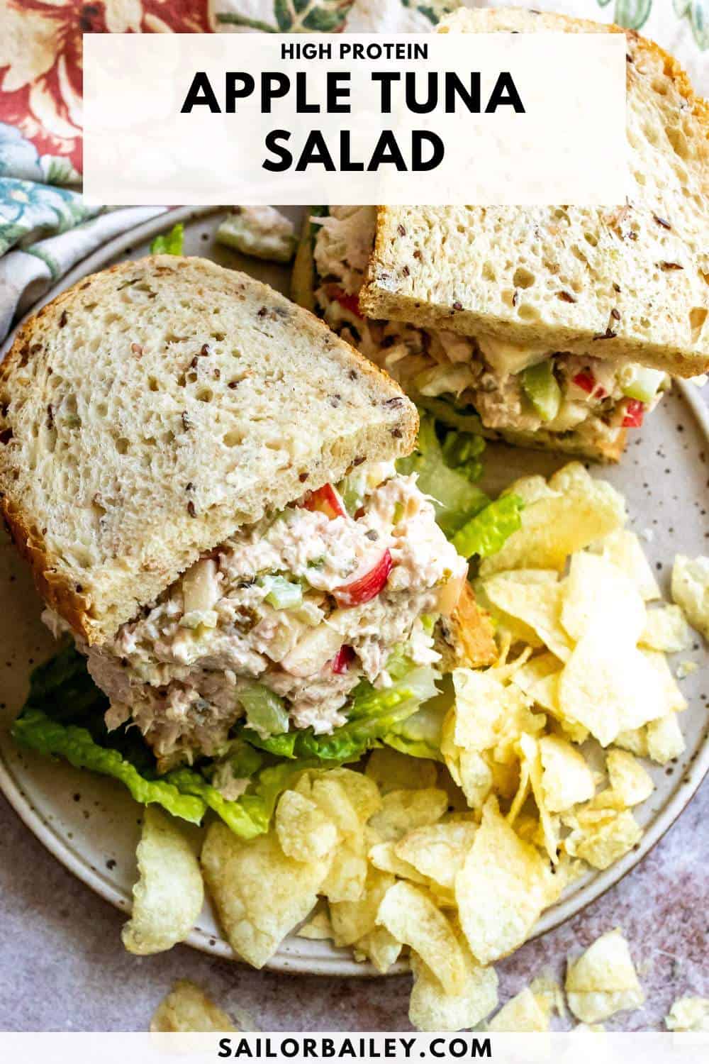 Apple Tuna Salad - Sailor Bailey