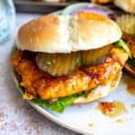Hot Honey Chicken Sandwiches.