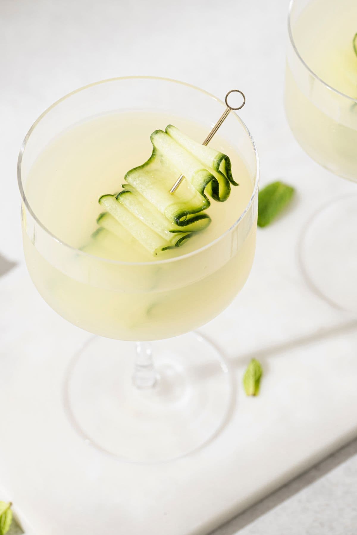A crisp cucumber martini made with mint, lime, and vodka or gin. Refreshing, easy, and ready in just 10 minutes.