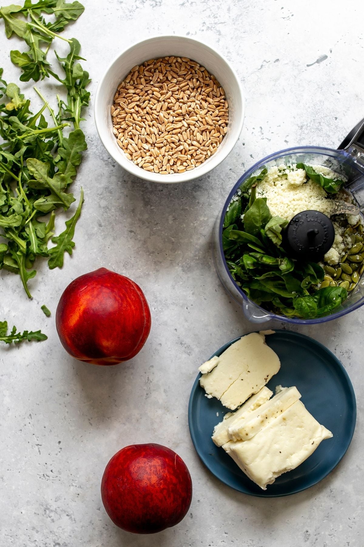 Ingredients needed to make this recipe on a counter.